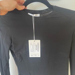 MaxMara Pisaro long sleeve shirt in black